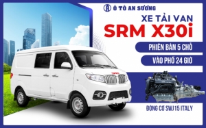 xe tai van srm x30i 5 cho